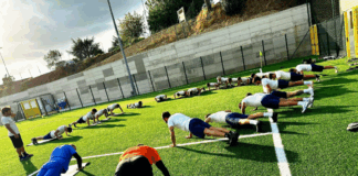 La gioia della Libertas Barberino Tavarnelle tornata ad allenarsi al “Frosali”: “Torniamo a casa, è un sogno”