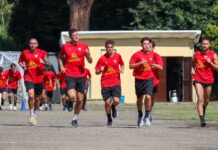 Poggibonsi, ieri la prima amichevole della stagione: il Guidonia vince al Lotti