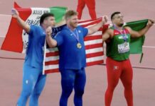 Mondiali di atletica, è bronzo per Leonardo Fabbri: “La gara più bella della mia vita”
