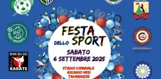 Festa dello Sport a Tavarnuzze, appuntamento per sabato 6 settembre allo Stadio Nesi