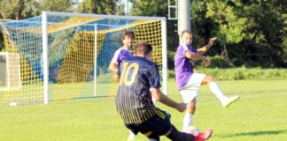 Segna subito Cardinali, la Grevigiana in testa alla classifica: 1-0 alla Virtus Bronzetto