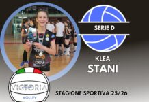 Serie D, grande ritorno in casa Giotti Victoria Volley: che riabbraccia Klea Stani