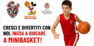 Minibasket: con il San Casciano Basket tutto settembre gratuito (o due settimane gratis quando si vuole…)