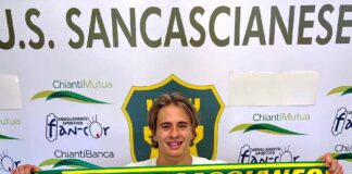La Sancascianese si rinforza sulla fascia destra: il classe 2005 Ruben Ceccherini si veste di gialloverde