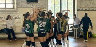 Certosa Volley, l’Under 14 perde in casa (0-3) dalla Rinascita Volley Blu. Ma nel terzo set…