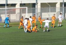 Rosi-Di Tommaso, il Galluzzo batte 2-1 il Novoli: i gialloblù di Perini in vetta (in condominio)