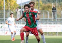 Grassina sfortunato e frenato nel finale: non basta il gol di Frezza, è 1-1 con il Mazzola