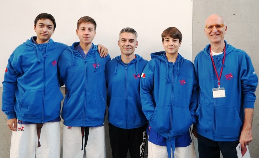 Campionato europeo Nanbudo Svizzera_la squadra italiana