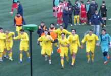 Il Galluzzo va due volte sotto ma rimonta e vince 3-2 contro il Reconquista: i gialloblù riallungano in vetta