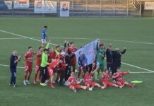 La Rondinella non smette più di vincere: 3-2 alla Sangio al 90′. Volo biancorosso dedicato al presidente Bosi