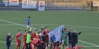 La Rondinella non smette più di vincere: 3-2 alla Sangio al 90′. Volo biancorosso dedicato al presidente Bosi