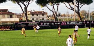 Santucci in rete al 3′: ma per l’Audace Galluzzo è 1-1 sul campo dello Sporting Arno