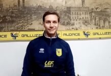 Tommaso Forconi, con la maglia dell’Audace Galluzzo arriva il gol numero 100 in carriera: “Una liberazione”