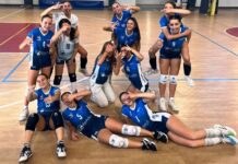 Finalmente! L’Under 14 Eccellenza del Chianti Volley (Blu) vince la sua prima partita in campionato