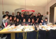 Calcio amatoriale e pallavolo (Ad Majora Volley): la cena di Natale della Polisportiva Fc Panzano