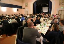 La cena di Natale del San Donato Tavarnelle: feste tranquille nel corso di una stagione molto positiva