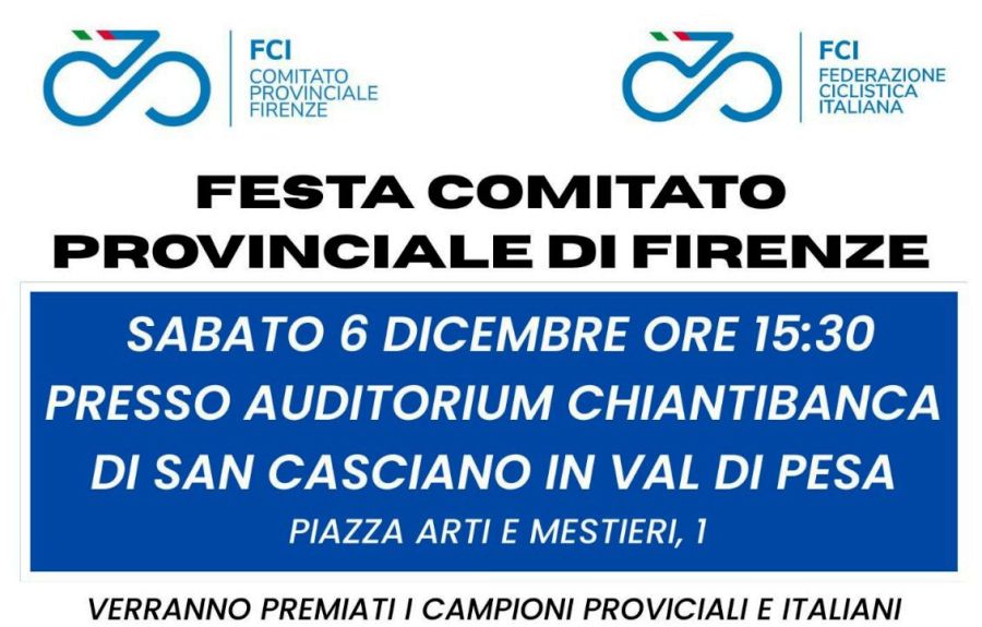 Festa comitato provinciale FCI
