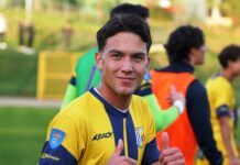 San Donato Tavarnelle, domenica 21 dicembre l’ultima in gialloblu per Senesi: che parte per gli USA. Fra calcio e studio