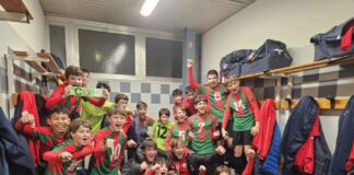 Il Selfie della Vittoria dei Giovanissimi B del Grassina: che sorrisi per la vittoria contro l’Atletica Castello