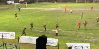 Fiumi-Burgassi, il derby è della Grevigiana (sotto il diluvio): Sambuca battuta 2-0