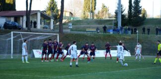 La soddisfazione del San Donato Tavarnelle: contro l’Aquila Montevarchi età media degli 11 titolari di 22 anni