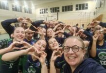 Under 16, la Certosa Volley (Blu) vince una splendida partita sul campo della Stella Rossa