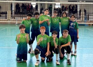 Under 13 blu maschile Certosa Volley1