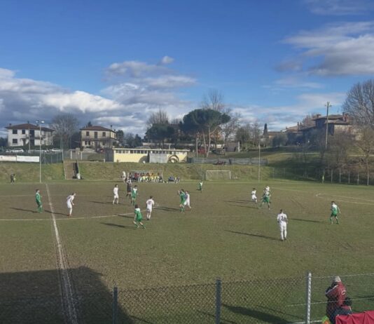 Chianti Nord, beffa nel finale: biancoverdi raggiunti su rigore (contestato) dal Lucignano (1-1)