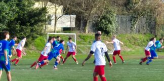 Il Real Peretola fa la voce grossa nel big-match: 5-1 all’Impruneta Tavarnuzze (in dieci per un tempo)