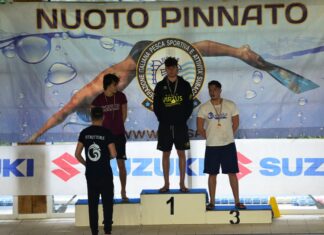 Andrea Bianchi sul podio