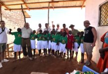 C’è del gialloblù laggiù in Kenia: il viaggio della Grevigiana e l’amicizia con i bambini di Zowerani