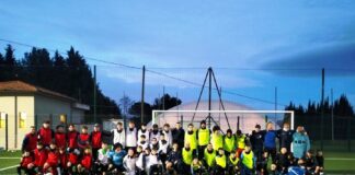 Libertas Barberino Tavarnelle, che meraviglia la partita fra prima squadra e piccoli tifosi