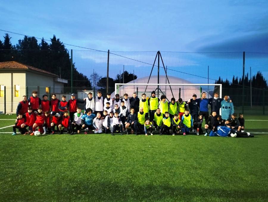 Libertas Barberino Tavarnelle partita con bambini