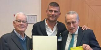 Il Signa 1914 premiato a Roma con la Benemerenza Figc per i 100 anni di attività