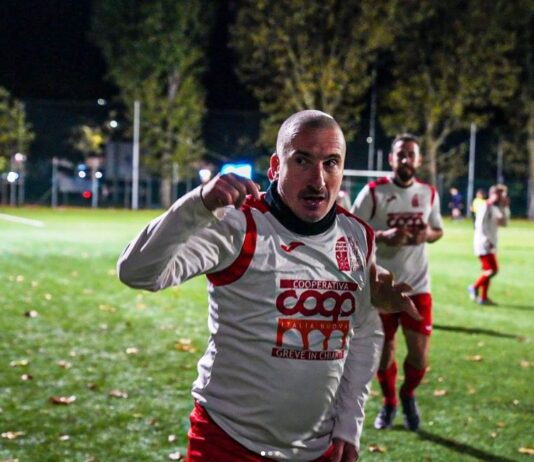 Amatori, un super Simone Morandini (49 anni) trascina la CdP Greve alla vittoria in casa dell’FC Panzano