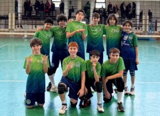 Under 13 blu maschile Certosa Volley1