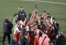 L’Antellese fa triplete: travolto il Capalbio (7-0), anche la coppa regionale è biancorossa