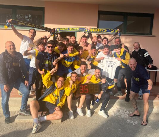 Cubino, alla fine è salvezza col brivido. 1-1 gialloblù a Forte dei Marmi, poi si esulta al gol del Pontebuggianese