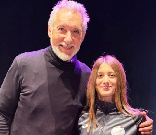 Giotti Victoria Volley: la giovanissima Chiara Batisti premiata da Andrea “Zorro” Zorzi