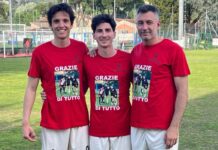Il saluto alle ‘bandiere’ rossonere Filippo, Jacopo e Tommaso: “La Settignanese sarà per sempre casa vostra”