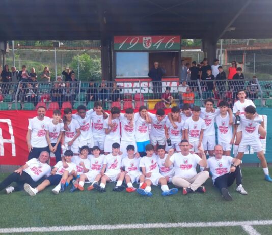 Festeggiano i Giovanissimi del Grassina: 28 vittorie (e un pareggio), promozione ai regionali