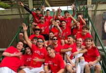 Saccardi-gol, la Rondinella festeggia con due giornate di anticipo: i biancorossi di nuovo in Serie D vent’anni dopo