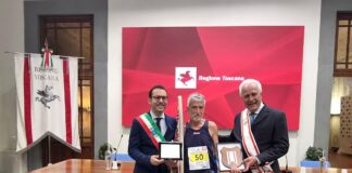 “100 km del Passatore”, una targa e il Crest della Regione al grassinese Marco Gelli