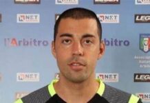 Simone Galipò, dai ragazzini del San Donato Tavarnelle alla Serie A: l’esordio nella massima serie del fischietto fiorentino