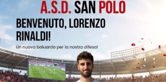 Il San Polo prosegue nella campagna di rafforzamento: ecco Lorenzo Rinaldi