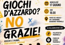 “Giochi d’azzardo? No grazie”: incontro martedì 17 giugno al Parco del Mocale (Tavarnelle)