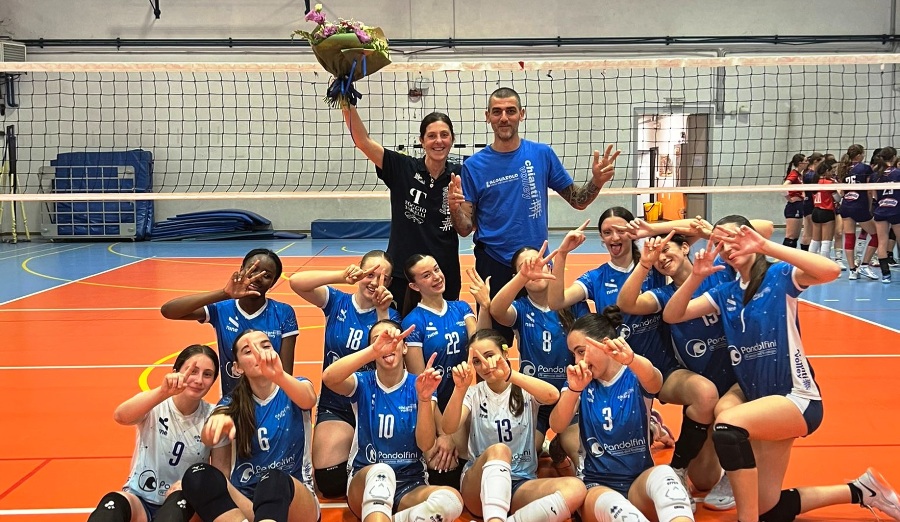 Under 16 blu chianti volley