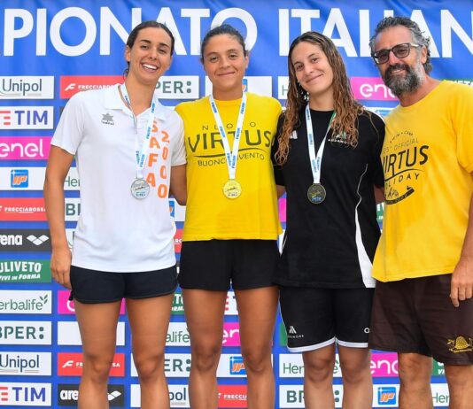 Virtus Buonconvento protagonista ai Campionati Italiani di Lifesaving: trascinata da una super Chiara Costagli