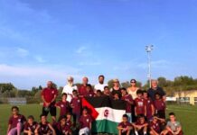 Real Chianti, pallone e bellezza: allenamento insieme con i bambini Saharawi