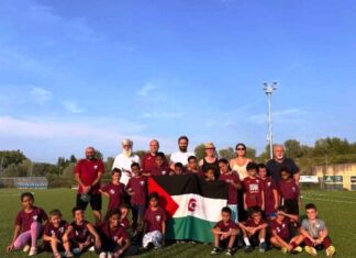 Real Chianti, pallone e bellezza: allenamento insieme con i bambini Saharawi